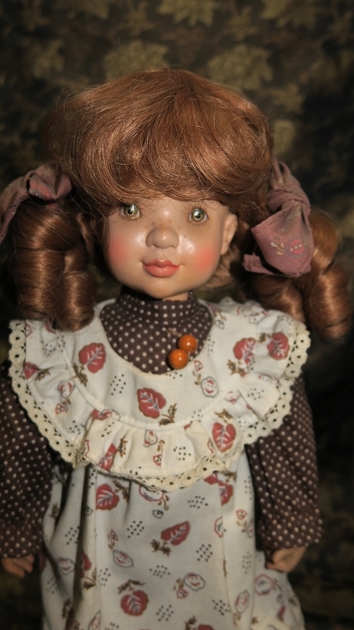 博物館レベルの木彫西洋人形—イタリアアンリのサラ・ケイ（ANRI Sarah Kay）